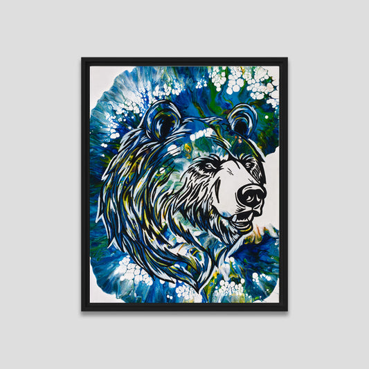 Wild Presence - Original Acrylic Painting (16" x 20")