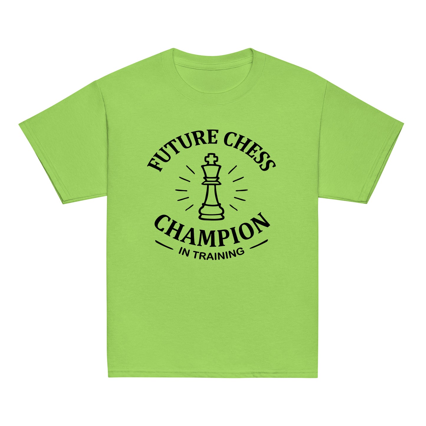 "Future Chess Champion" Kids Shirt, Funny Chess Player Boys and Girls
