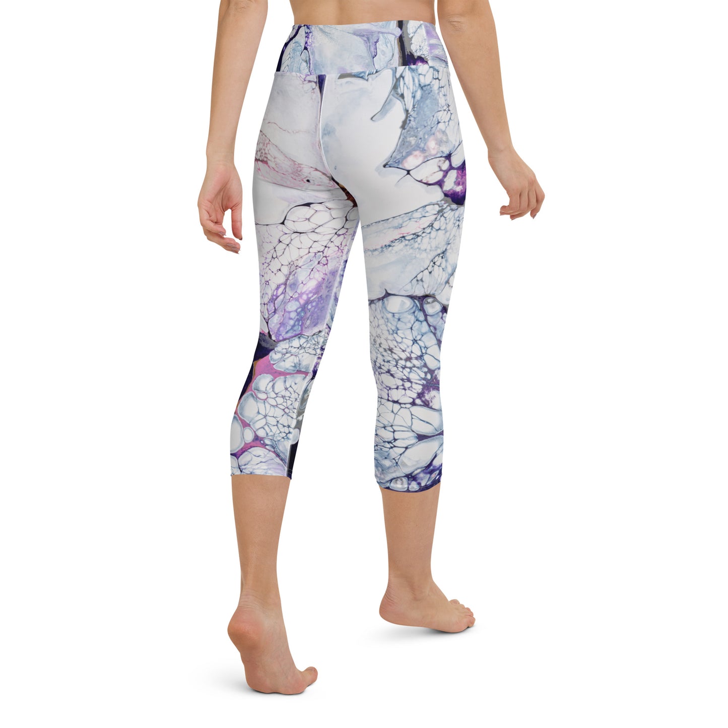 "Obsidian Flow" Yoga Leggings