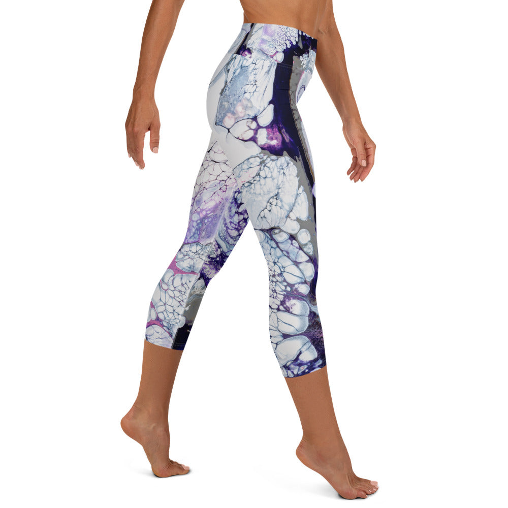 "Obsidian Flow" Yoga Leggings