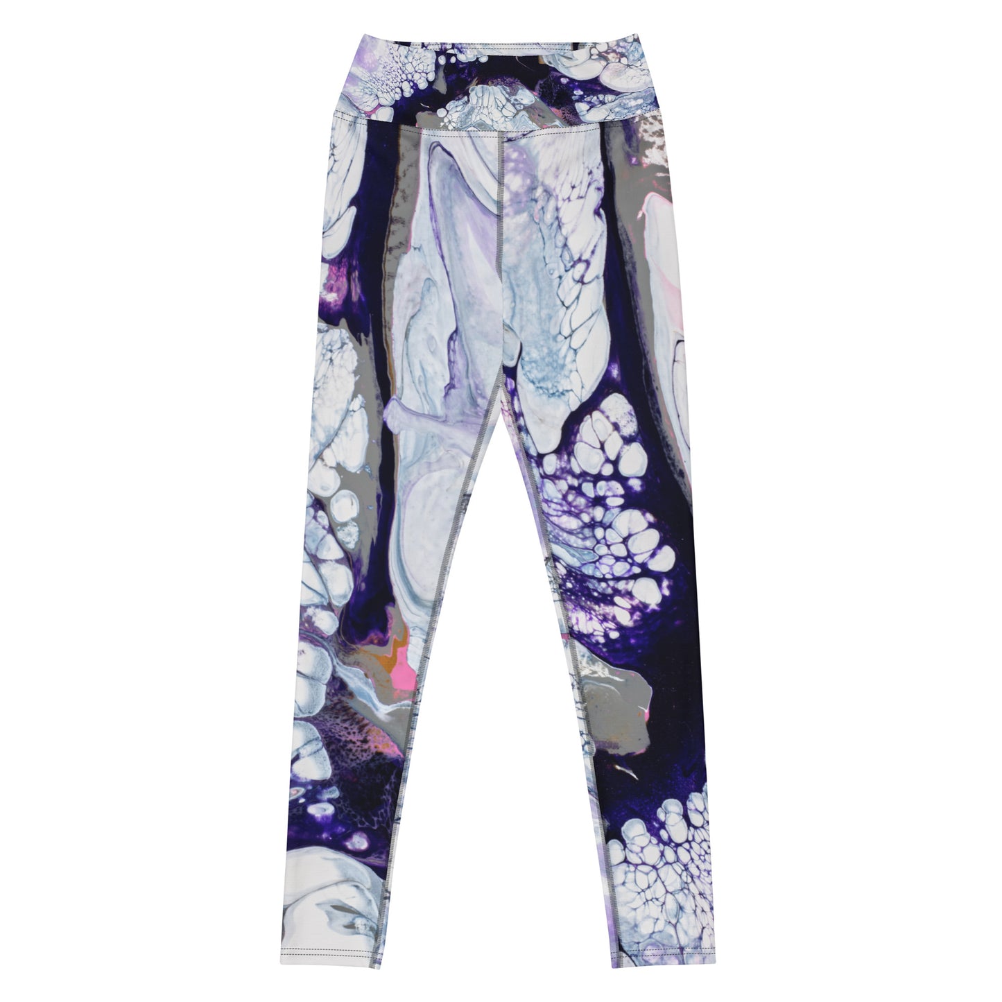 "Obsidian Flow" Yoga Leggings