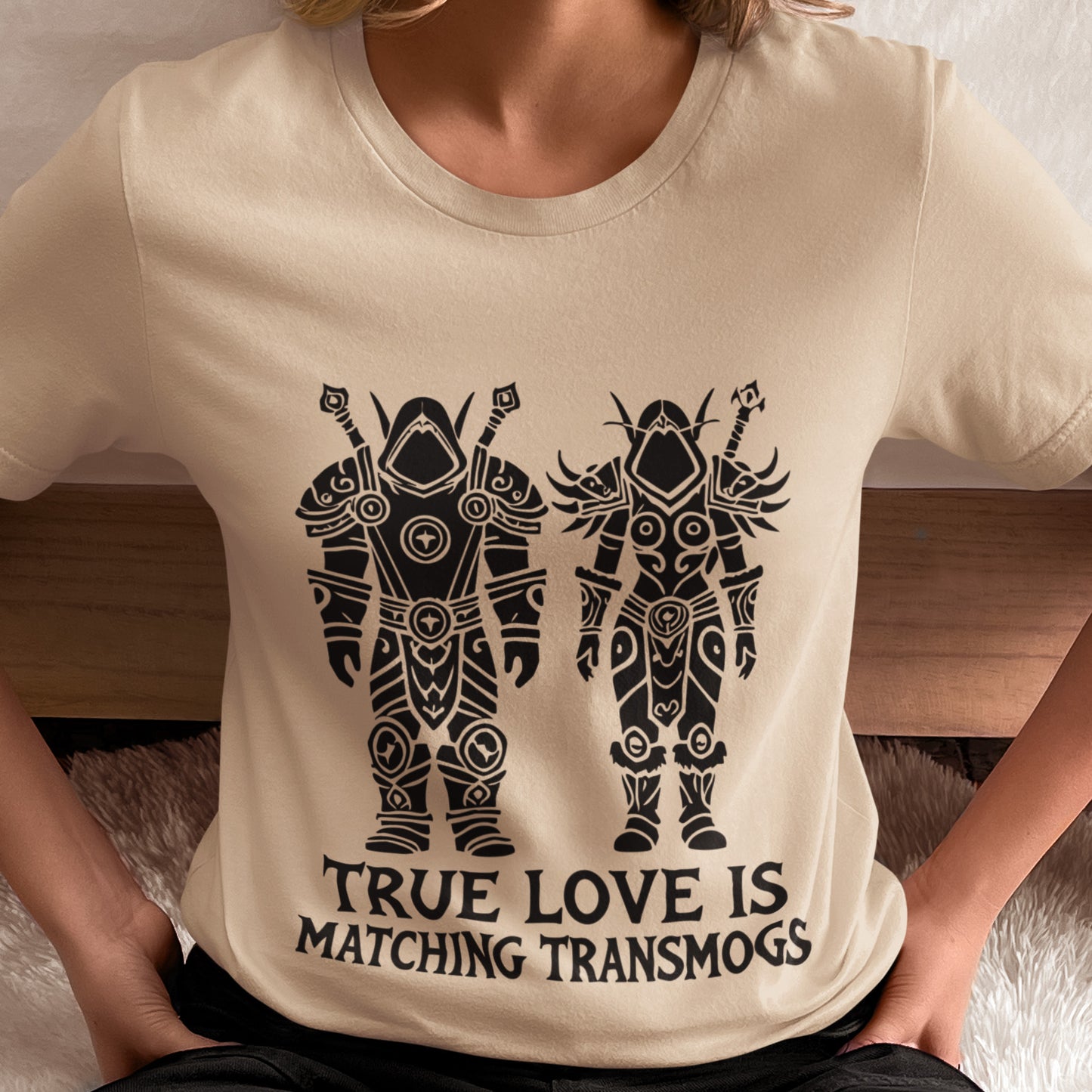 Warcraft Couple Transmogs Shirt - Perfect Valentines Gift for Him Gamer