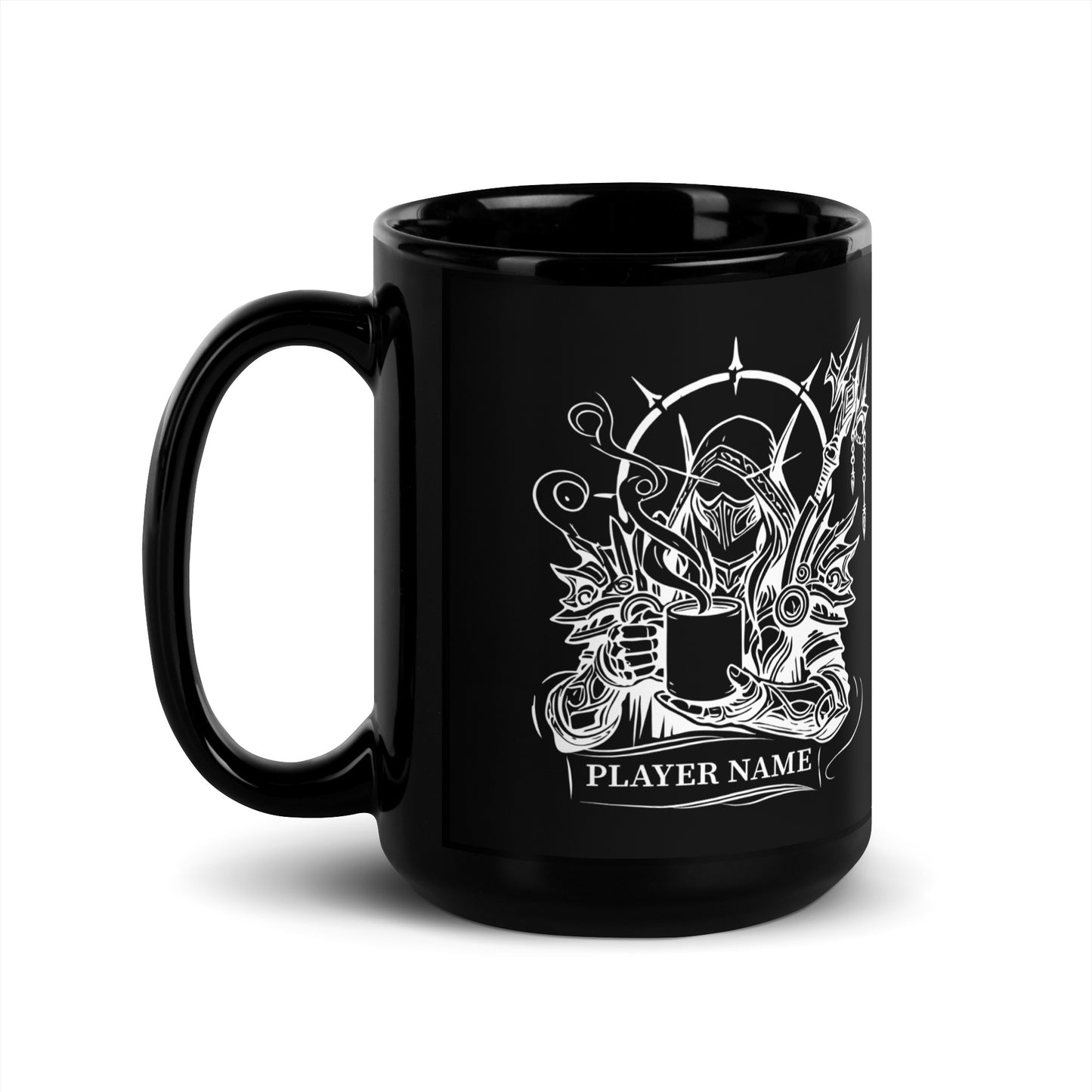 Drinking Coffee to Boost Haste Mug (Personalize)