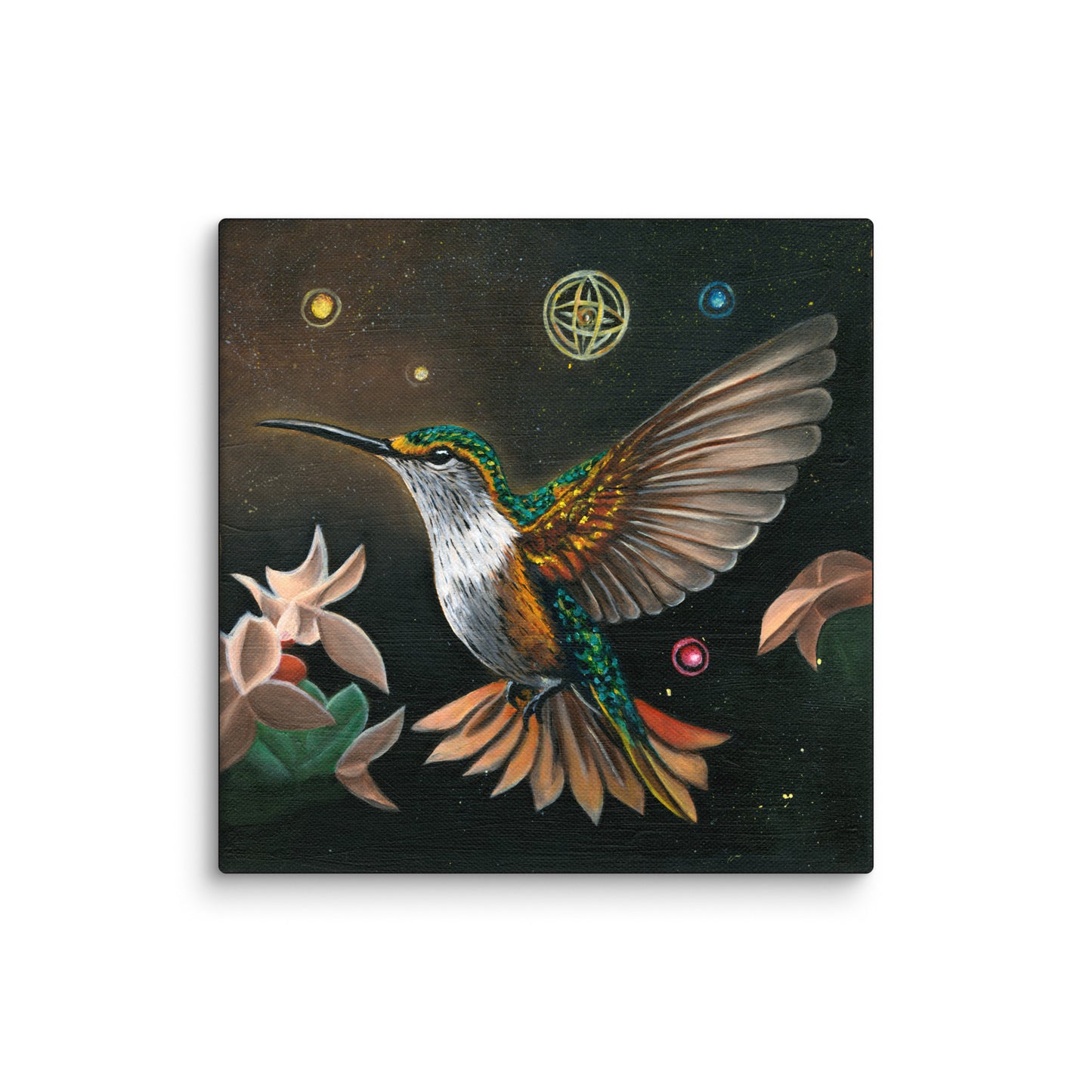 "Hummingbird" Oil Painting