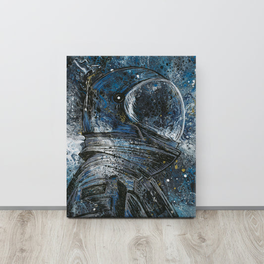 Astronaut – Original Acrylic Painting on Canvas