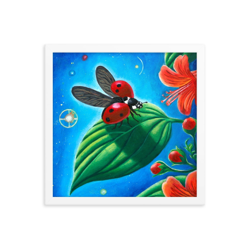 "Ladybug" Oil Painting