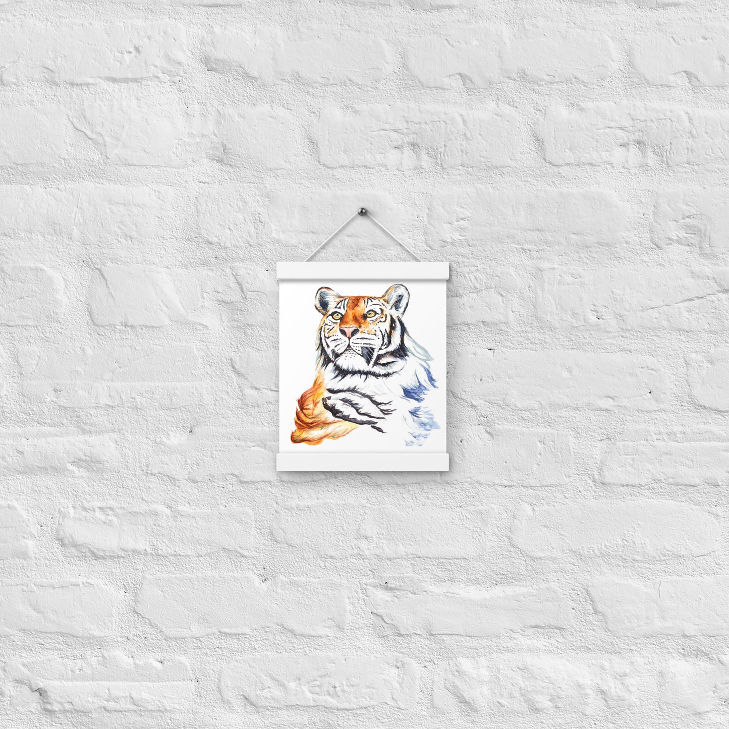 "Tiger" Watercolor Painting