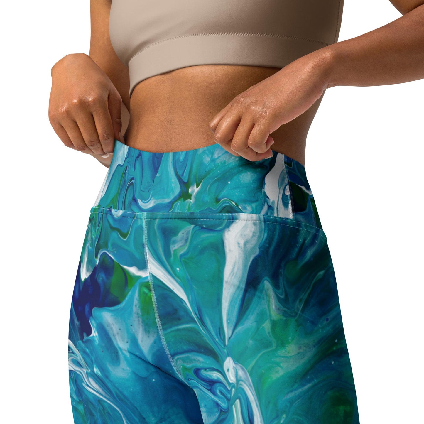 Butter Soft Comfortable Yoga Leggings, High-Waisted Activewear, Soft Stretchy Fit for Yoga, Workouts, and Daily Wear, Regular Capri Leggings