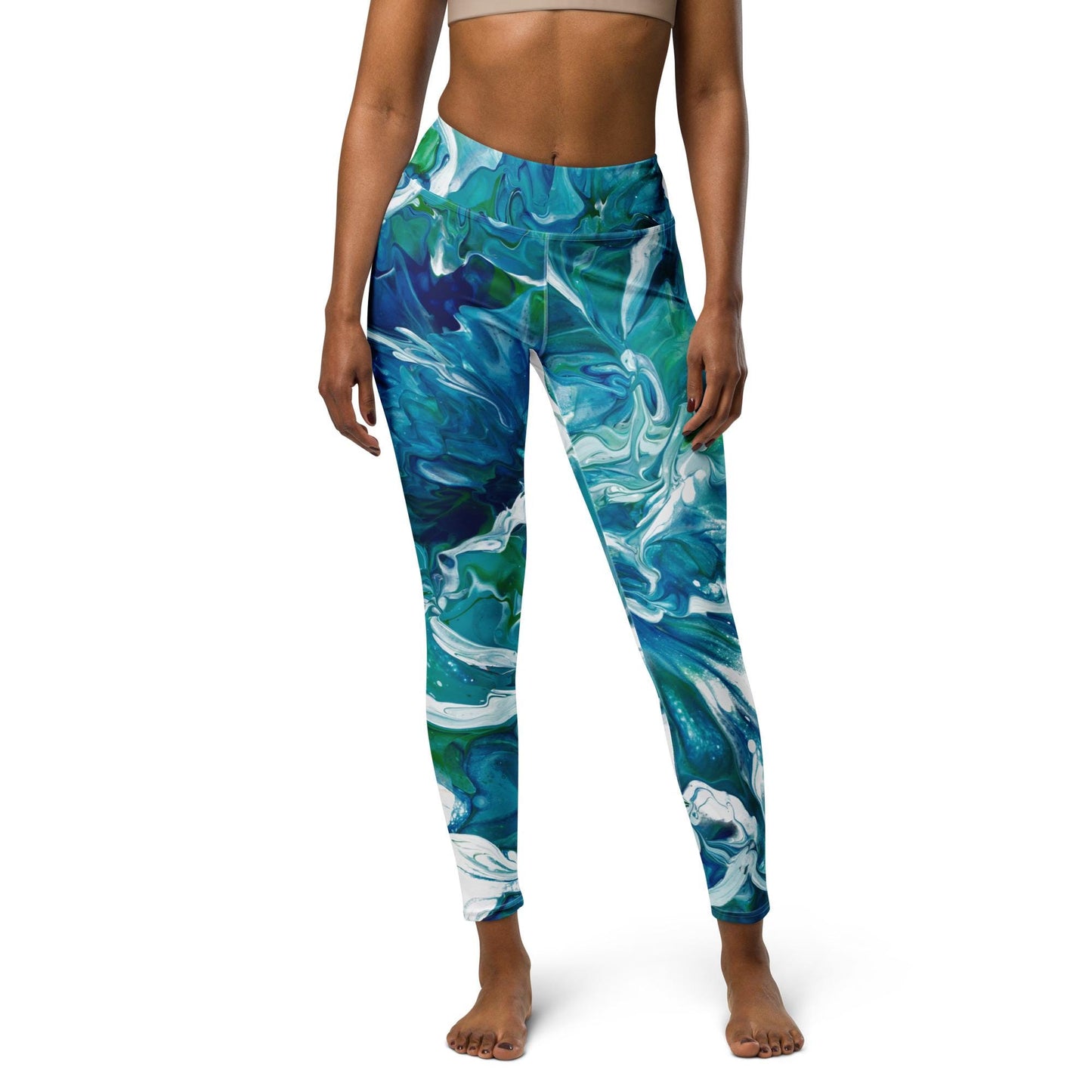 Butter Soft Comfortable Yoga Leggings, High-Waisted Activewear, Soft Stretchy Fit for Yoga, Workouts, and Daily Wear, Regular Capri Leggings