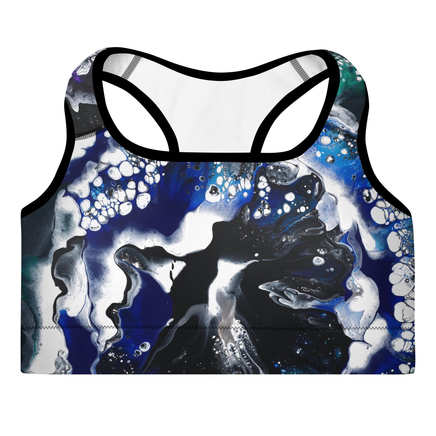Padded Sports Bra Athleisure Wear, Soft Versatile Activewear Bra, Comfortable Stylish Fitness Outfit for Yoga Gym Pilates Workouts Exercise