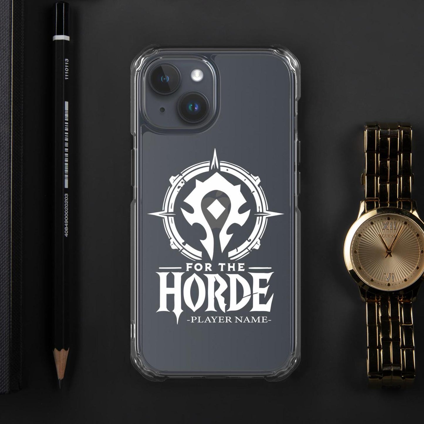 Warcraft Alliance Horde Personalized iPhone Case, MagSafe iPhone Case Horde Alliance, WoW Gamer Name Phone Case, Warcraft Faction iPhone