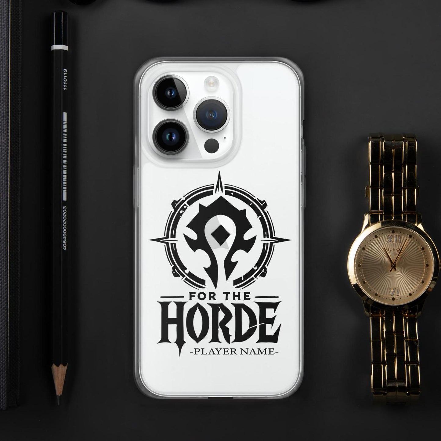 Warcraft Alliance Horde Personalized iPhone Case, MagSafe iPhone Case Horde Alliance, WoW Gamer Name Phone Case, Warcraft Faction iPhone