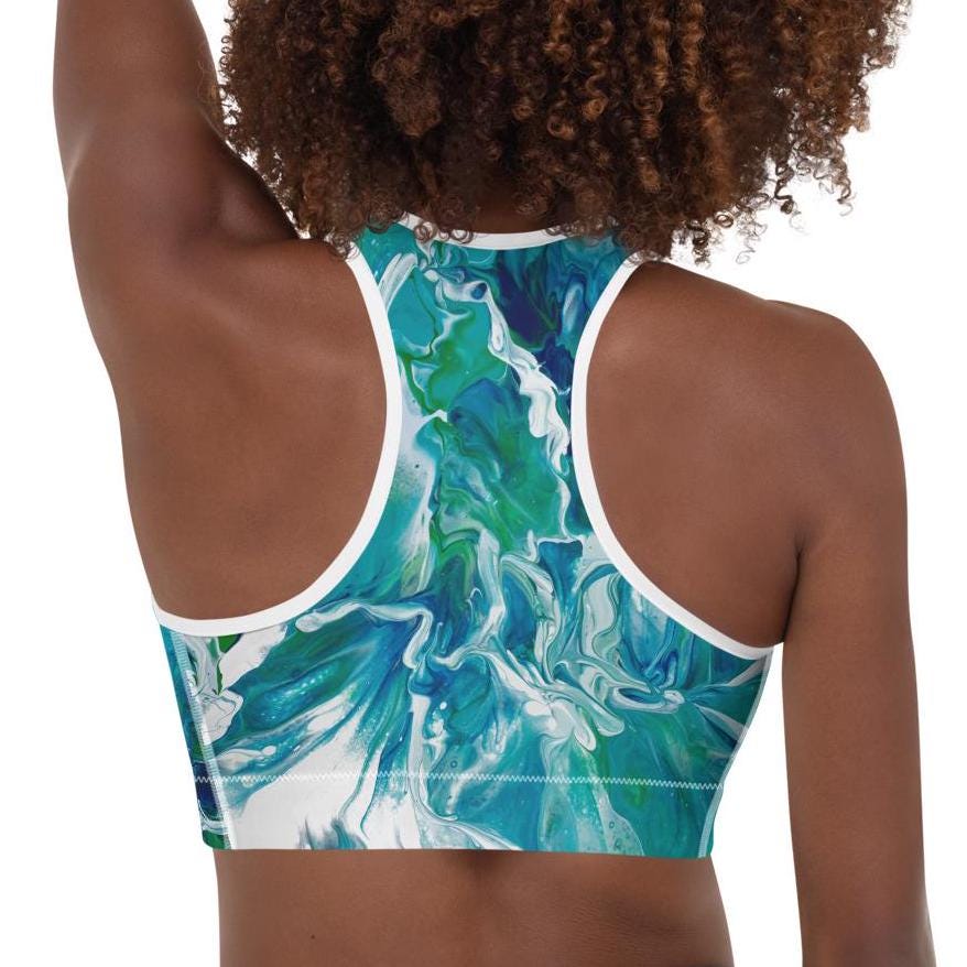 Padded Sports Bra for Breathable Support, Soft Versatile Activewear Bra, Comfortable Stylish, Ideal for Workouts, Yoga, Gym, Daily Wear
