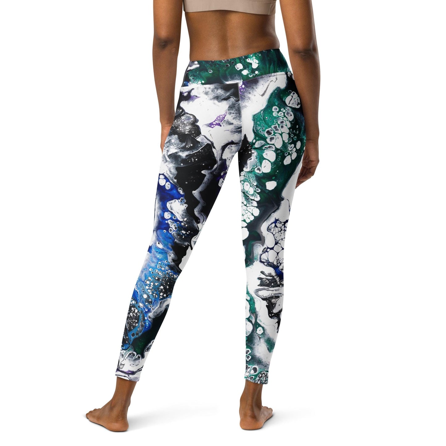 Comfortable High-Waisted Yoga Pant, Athleisure Wear Fitness Outfit, Yoga Leggings and Workout Pants, Regular and Capri Legging Styles