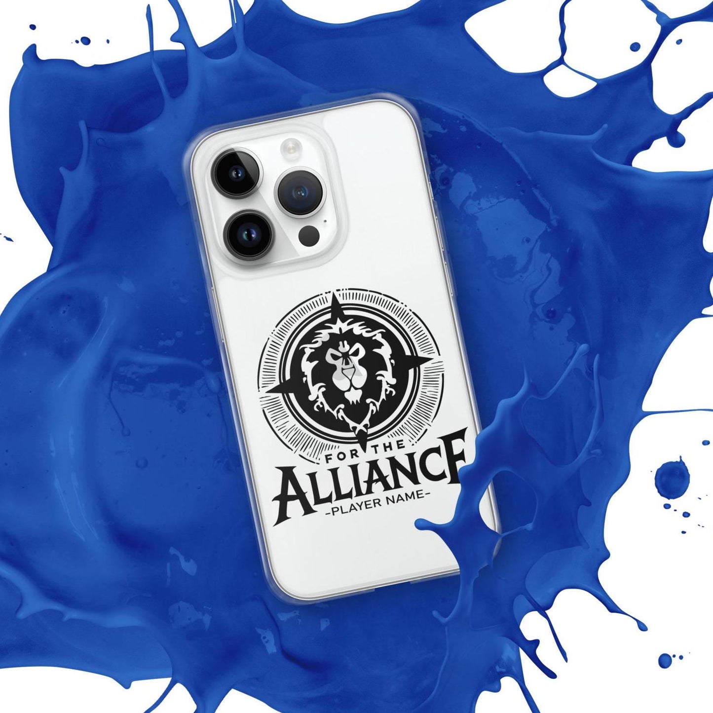 Warcraft Alliance Horde Personalized iPhone Case, MagSafe iPhone Case Horde Alliance, WoW Gamer Name Phone Case, Warcraft Faction iPhone