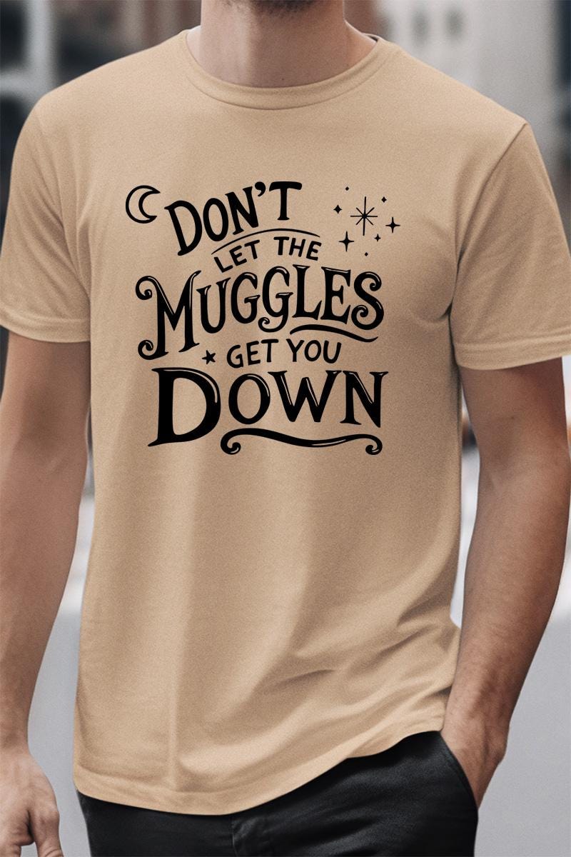 Gift for Potterheads - Fun Fantasy Magic Graphic Shirt for Harry Potter Enthusiasts