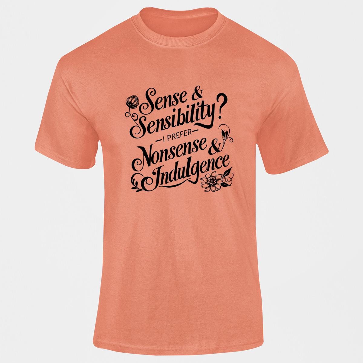 Jane Austen Sense & Sensibility Quote Shirt, Jane Austen Gift TShirt, Librariancore Book Lover Gift, Bookish Things Classic Literature Shirt