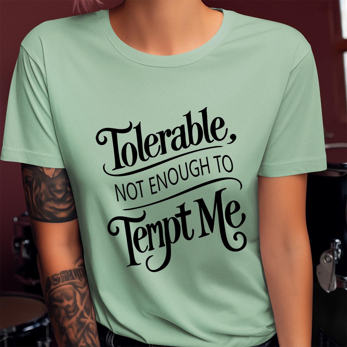 Jane Austen Tolerable Quote Shirt, Pride and Prejudice Jane Austen TShirt, Librariancore Book Lover Bookish Things Classic Literature Shirt