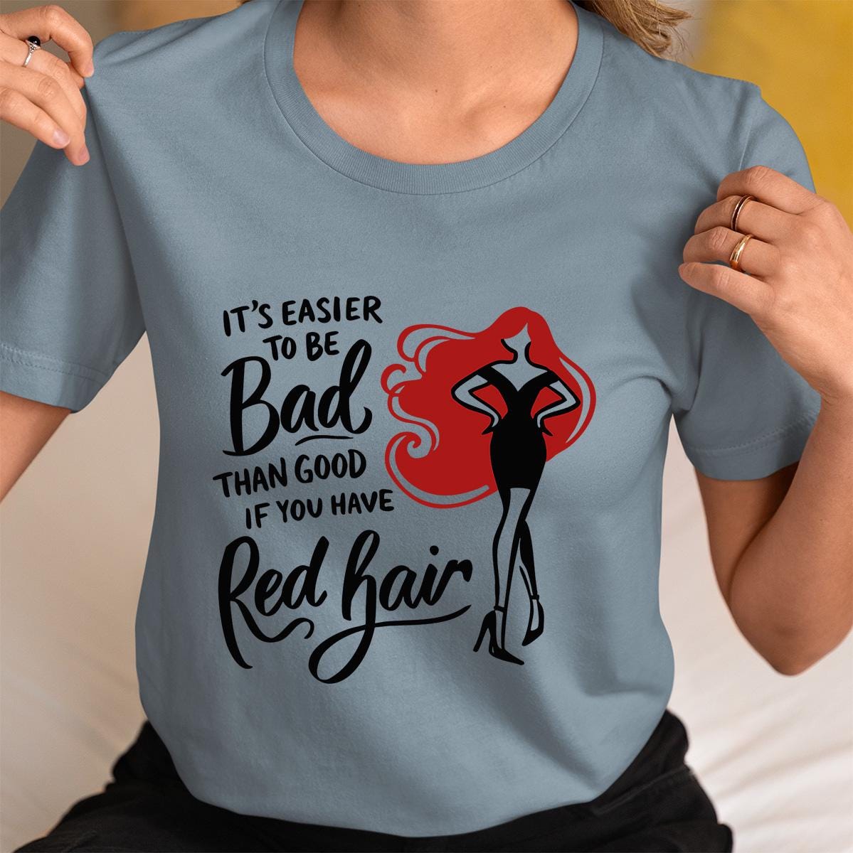 Anne of Green Gables Red Hair Shirt, Literary Book Lover Shirt, Anne of Green Gables Gift, Born to Read Classic Literature Bookish Shirt