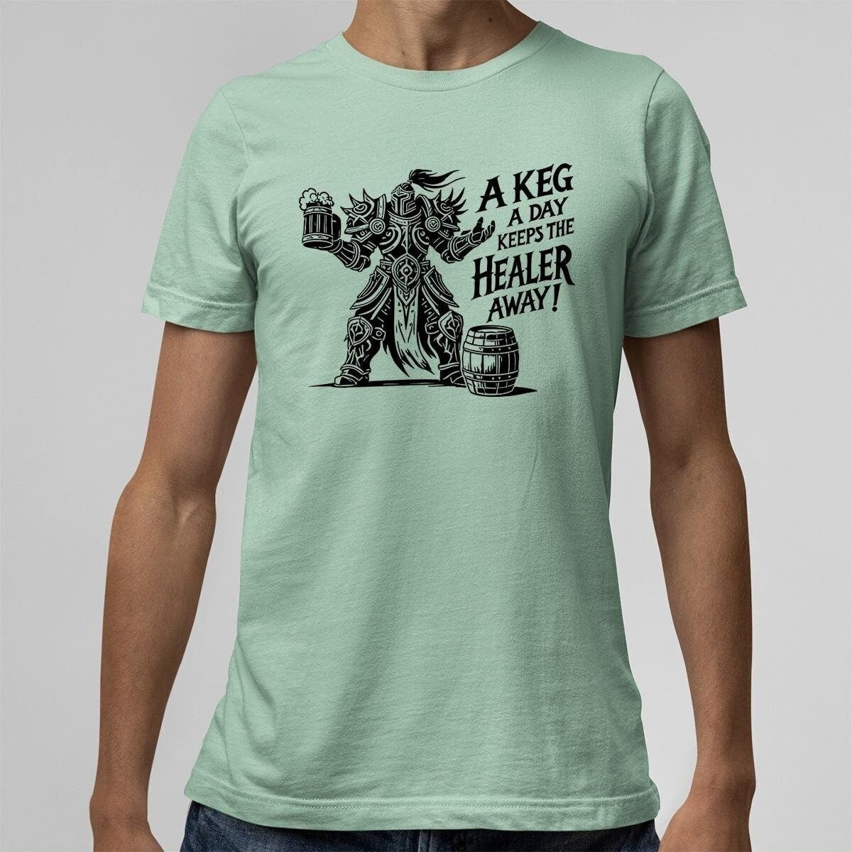 St. Paddy’s Day Gift for Gamers - Lucky WoW Gamer Shirt for All Roles
