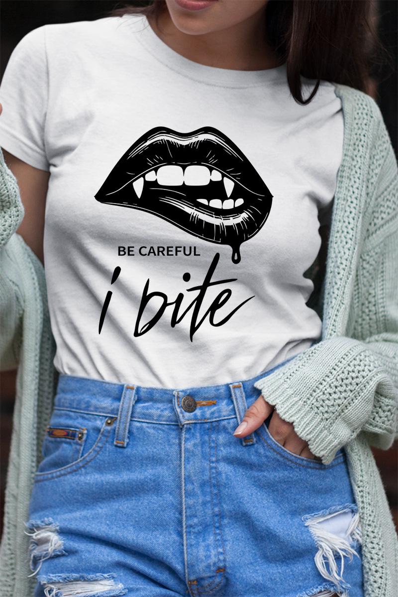 Dark Aesthetic Vampire Tee - Stylish Alternative Horror Fashion for Gothic Lovers