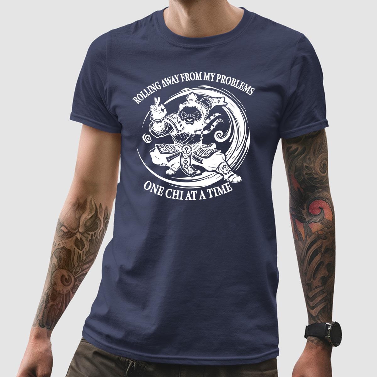 WoW Pandaren Monk Shirt, World of Warcraft Monk Class Shirt, Warcraft Gamer Tshirt, Warcraft Gaming Gift, WoW Player TShirt Fantasy Gift