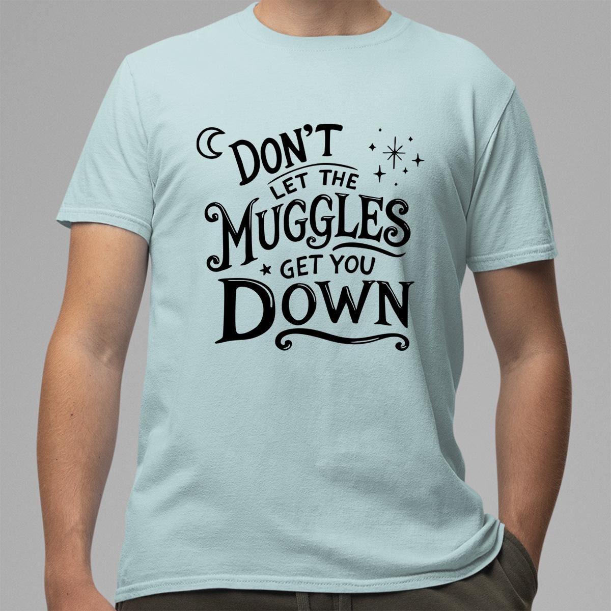 Harry Potter Muggles Shirt, Fantasy Magic Lover Graphic Shirt, Hogwarts Gift, Gift for Potterheads, Book Lover Shirt for Harry Potter Fans