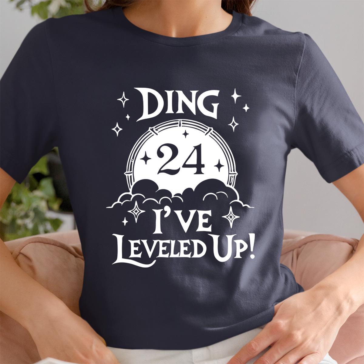 Personalize Gamer Birthday Shirt, World of Warcraft Level Up Tee, WoW Shirt for Kids and Adults, Funny Gamer Gift, RPG Gaming Party Shirt