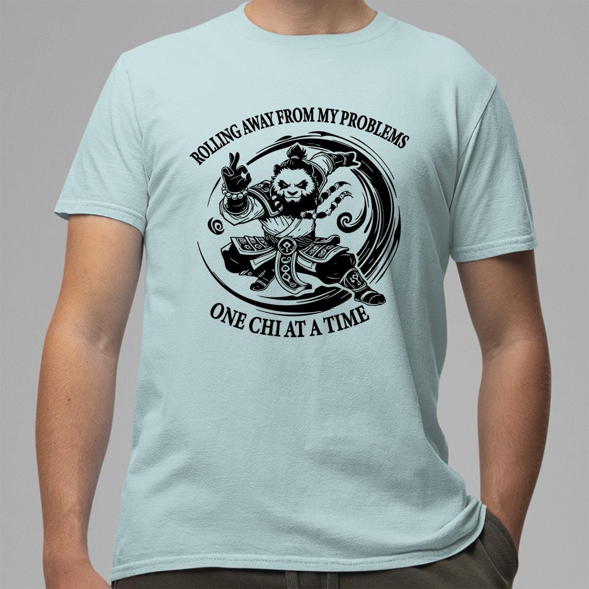 WoW Pandaren Monk Shirt - Perfect World of Warcraft Monk Class Shirt for Players