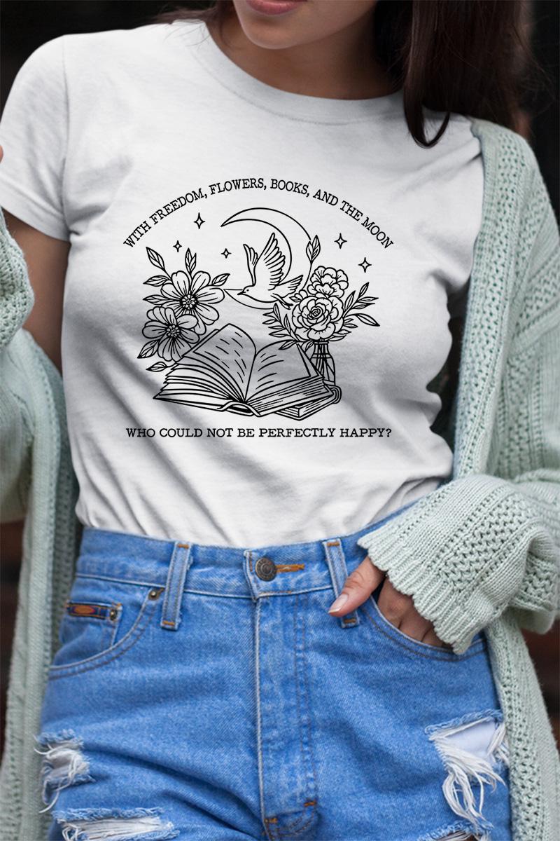 Literature Quote Oscar Wilde Shirt - Charming Bookish Tee for Literature Enthusiasts