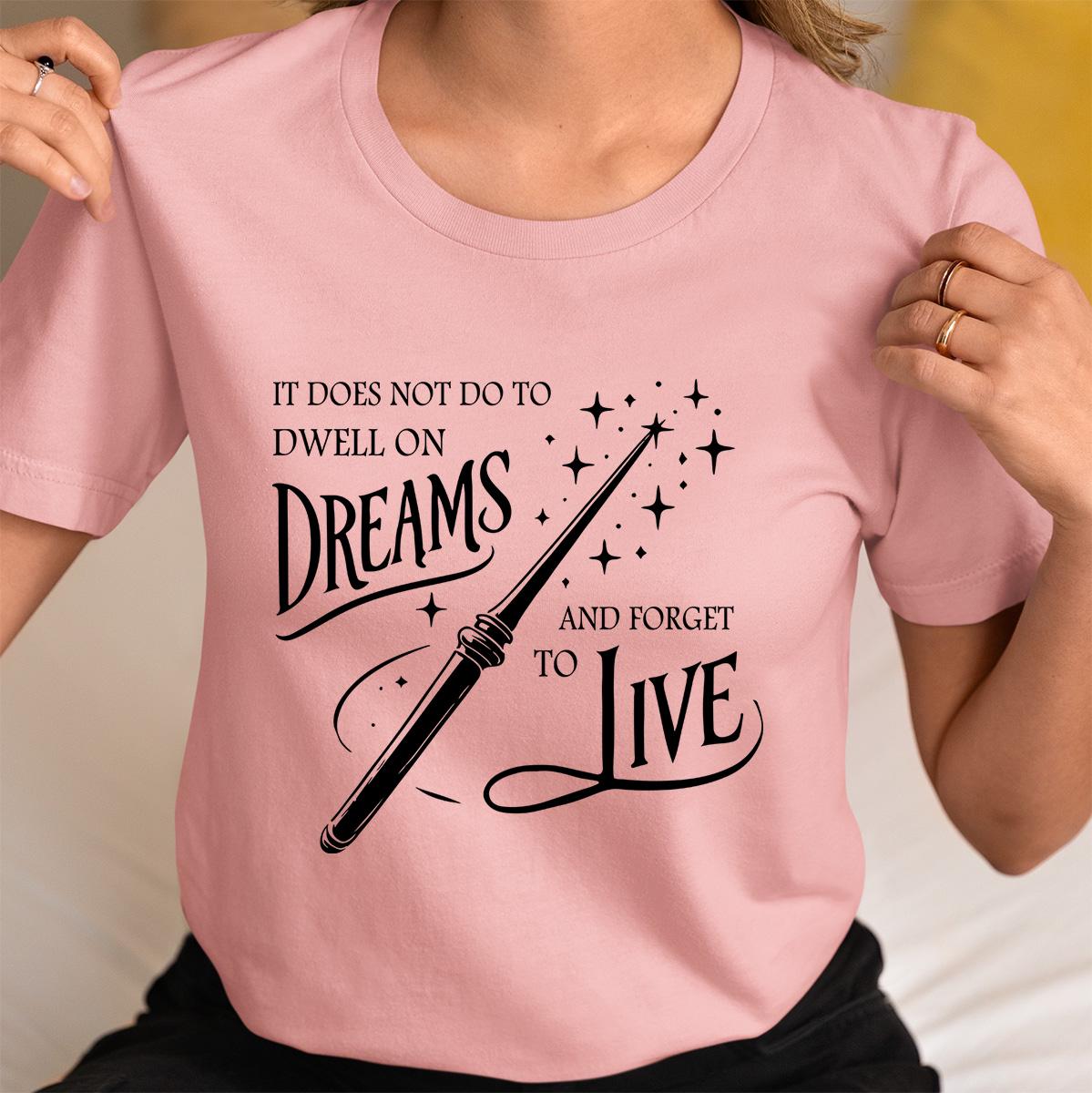 Perfect Gift for Potterheads - Stylish Harry Potter Dream & Live Shirt