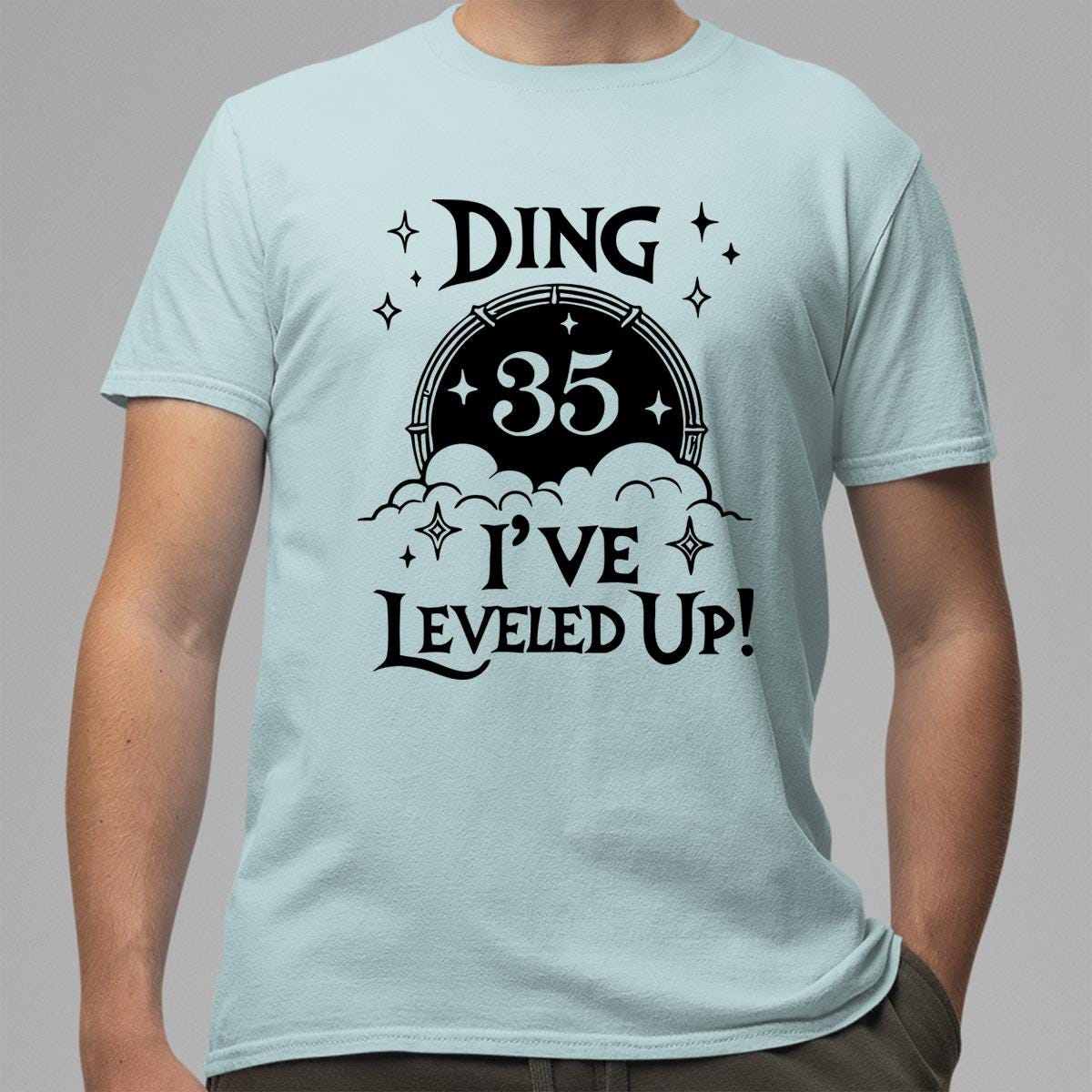 Personalize Gamer Birthday Shirt, World of Warcraft Level Up Tee, WoW Shirt for Kids and Adults, Funny Gamer Gift, RPG Gaming Party Shirt