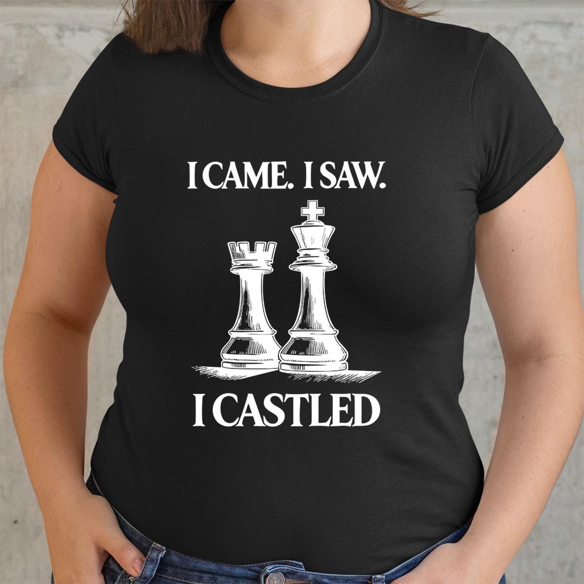 Nerdy Gamer Shirt Funny Chess Tee for Players Who Love Castling Moves