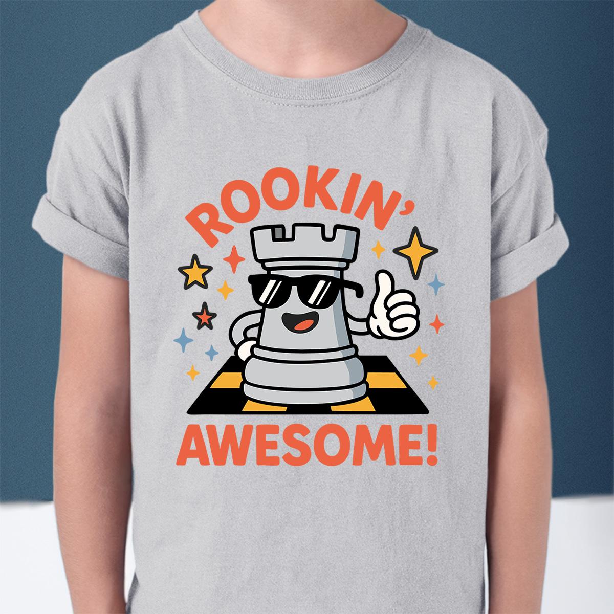 Board Game Nerdy Geek Shirt Rookin Awesome Design for Chess Fans