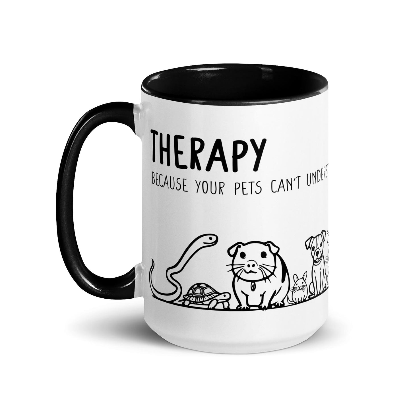 Therapist Coffee Cup with Humor Perfect for Counseling Office or Mental Health Professionals