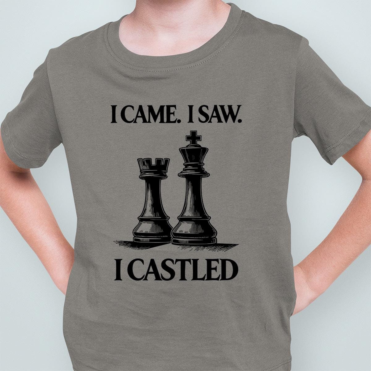 Board Game Apparel Chess Castling Shirt Perfect for Kids and Adult Gamers