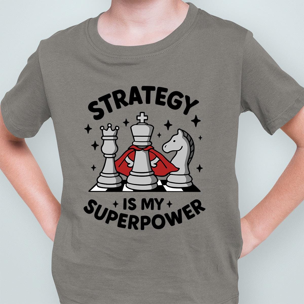 Checkmate Chess Club Tee Funny Gamer Shirt for Nerdy Kids