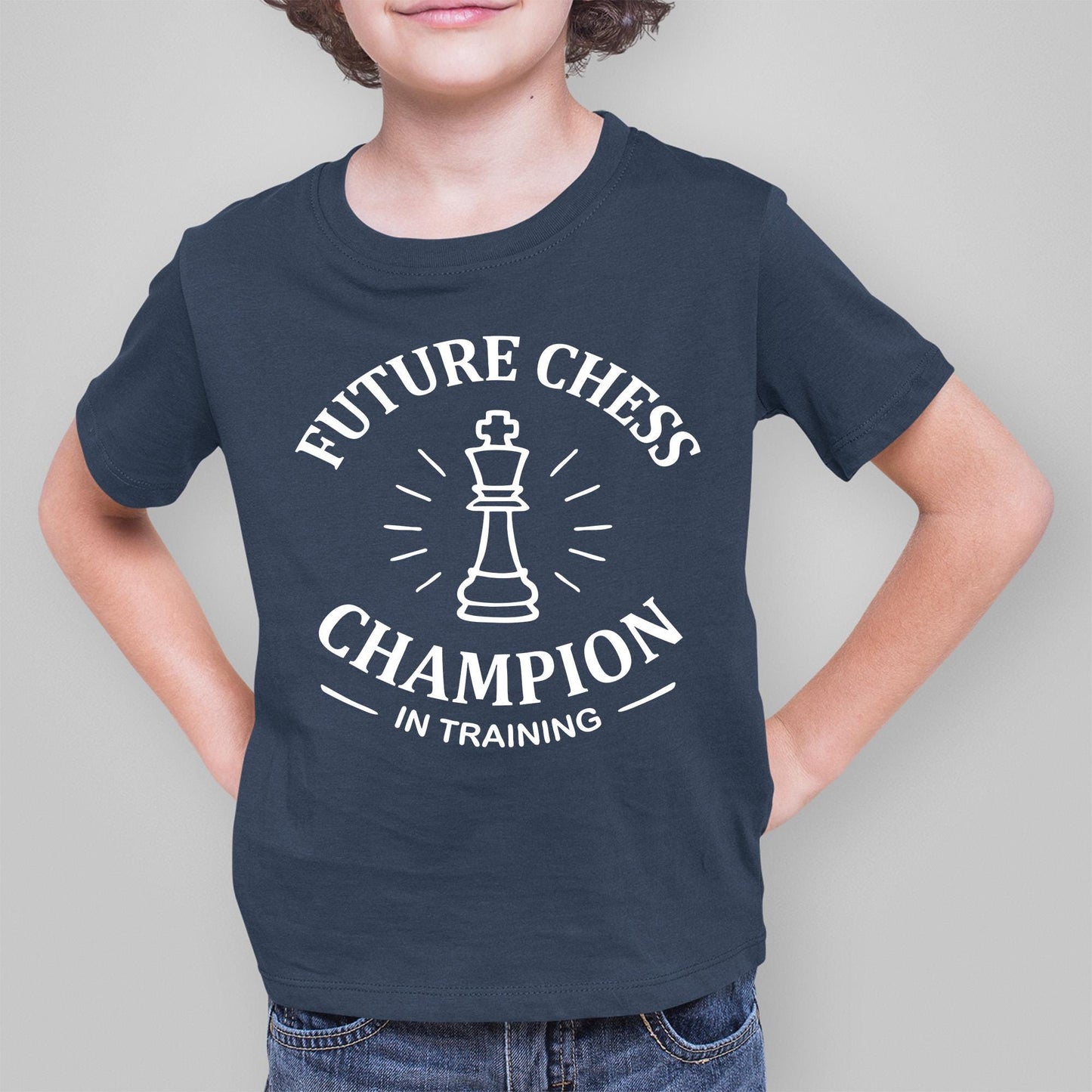 Nerdy Gamer Shirt for Kids Fun Chess Apparel for Youth Players