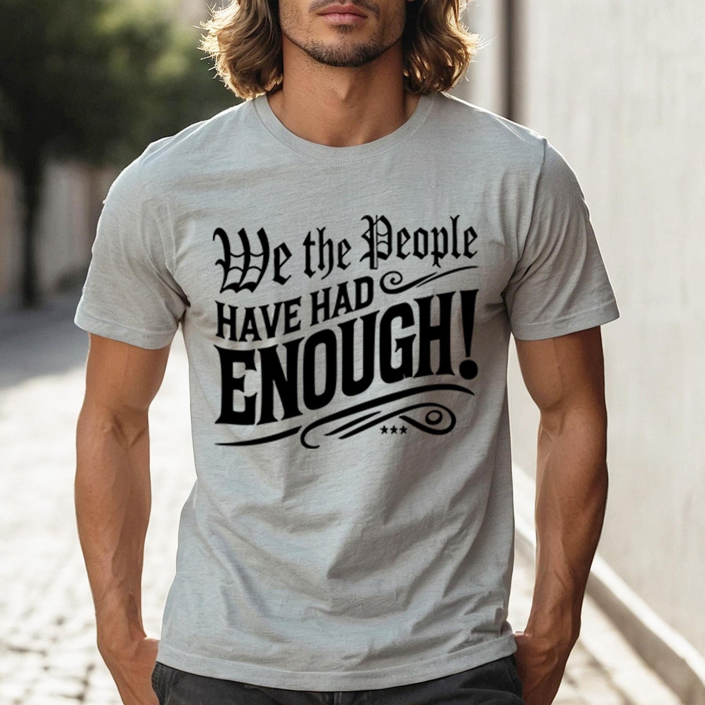 USA Freedom Equality Shirt with powerful We the People message, perfect for making a bold statement at protests or political events. A must-have democracy activism t-shirt for patriotic Americans.