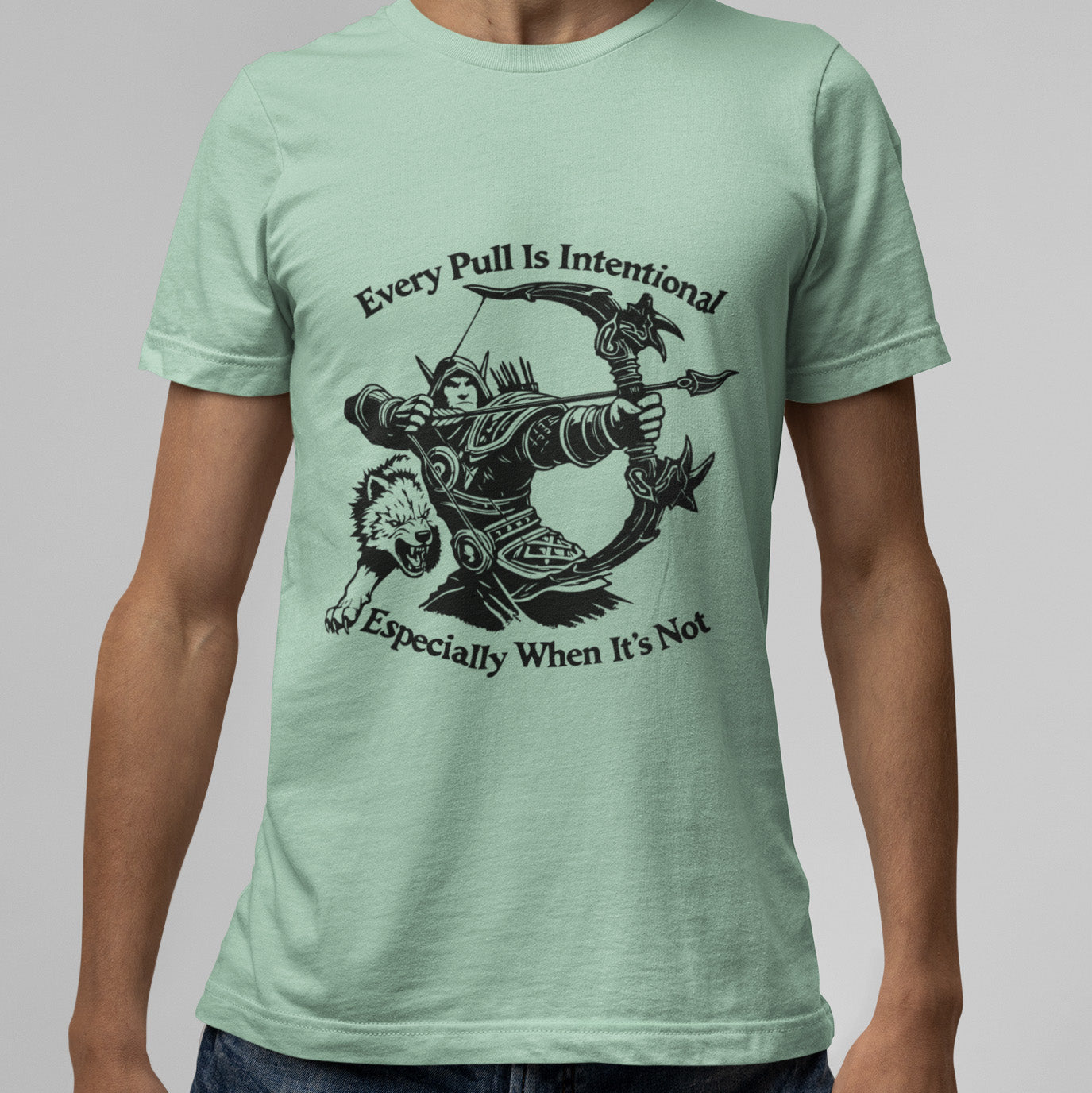 WoW Hunter Class Shirt - Great Gift for Dedicated WoW Gamers