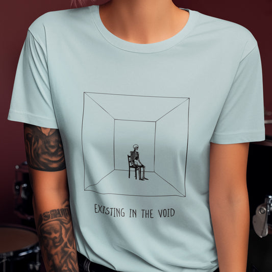 Macabre Skeleton Bones Shirt - Gothic Graphic Tee for Dark Aesthetic Fans