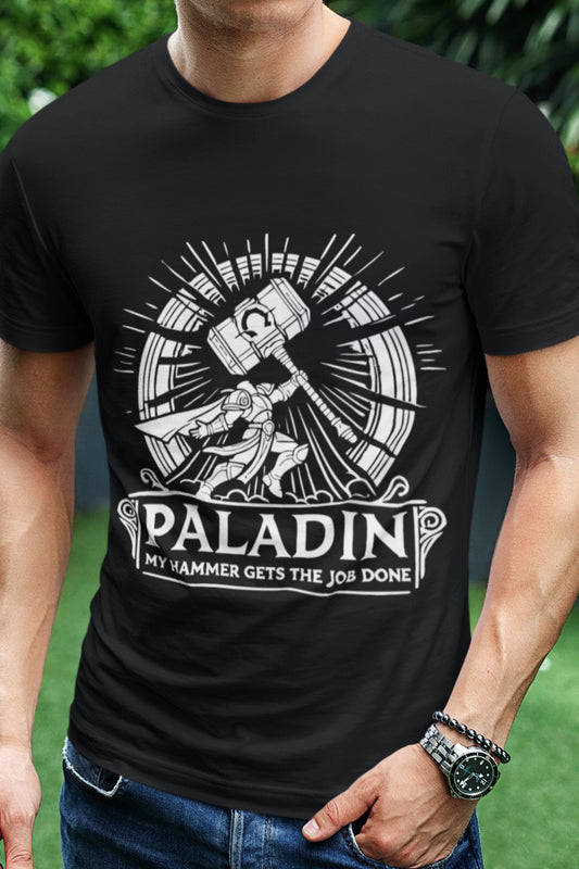 WoW Paladin Class Gamer Shirt - Stylish Warcraft Gaming Apparel for Paladin Players