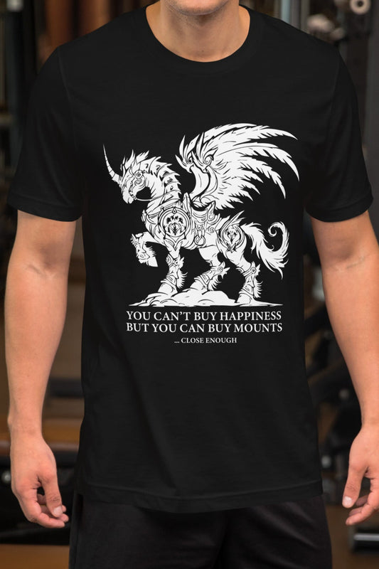 WoW Mount Shirt - Ideal World of Warcraft Gamer Shirt for Mount Collectors and Enthusiasts