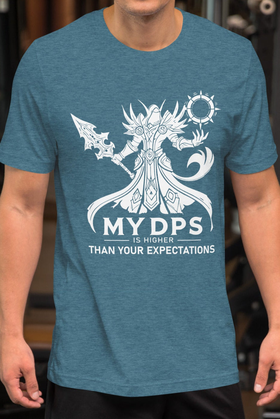 Warcraft Gamer Shirt for DPS Players - Great Warcraft Gift for Him
