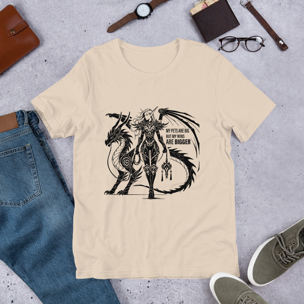 My Pets Are Big, Wins Bigger Shirt