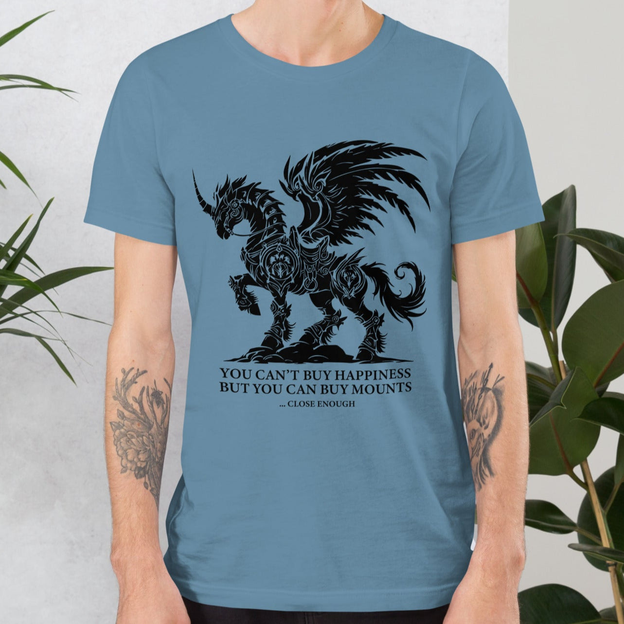 Warcraft Gamer Shirt for Mount Hunters - Great WoW Gift for Him or Her