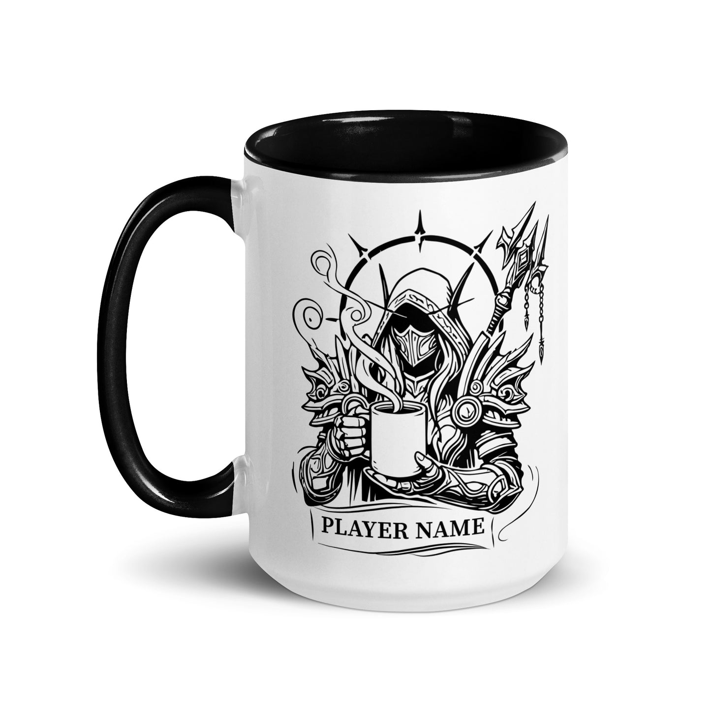Drinking Coffee to Boost Haste Mug (Personalize)