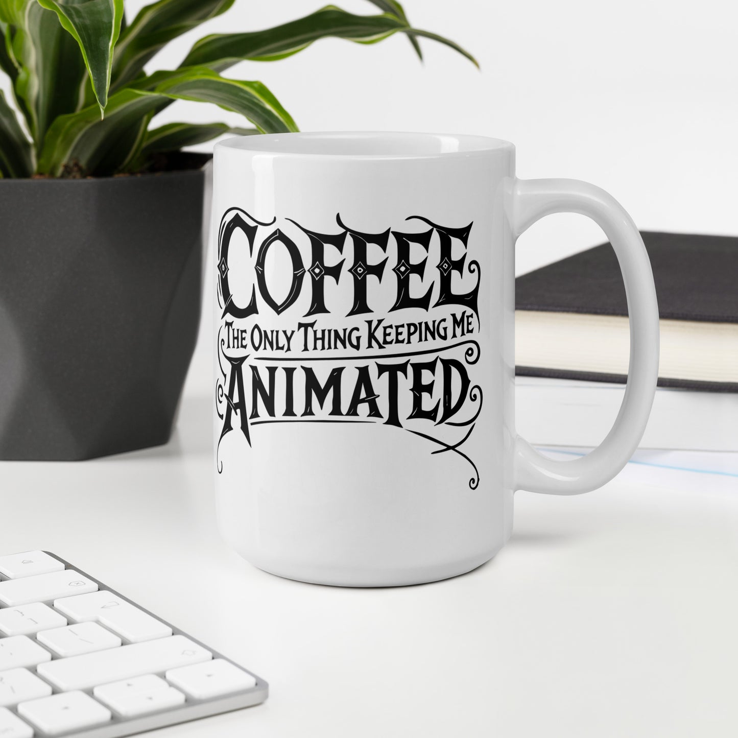 Undead, Coffee Keeping Me Animated Mug