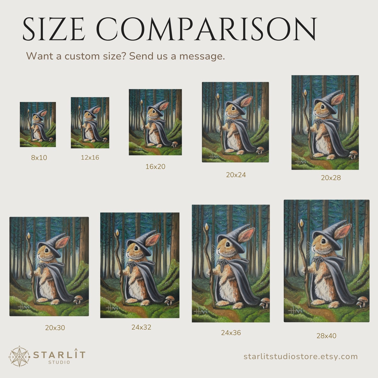 Wandering Wizard - Fine Art Print