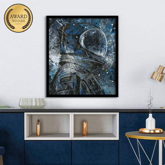 Astronaut – Original Acrylic Painting on Canvas